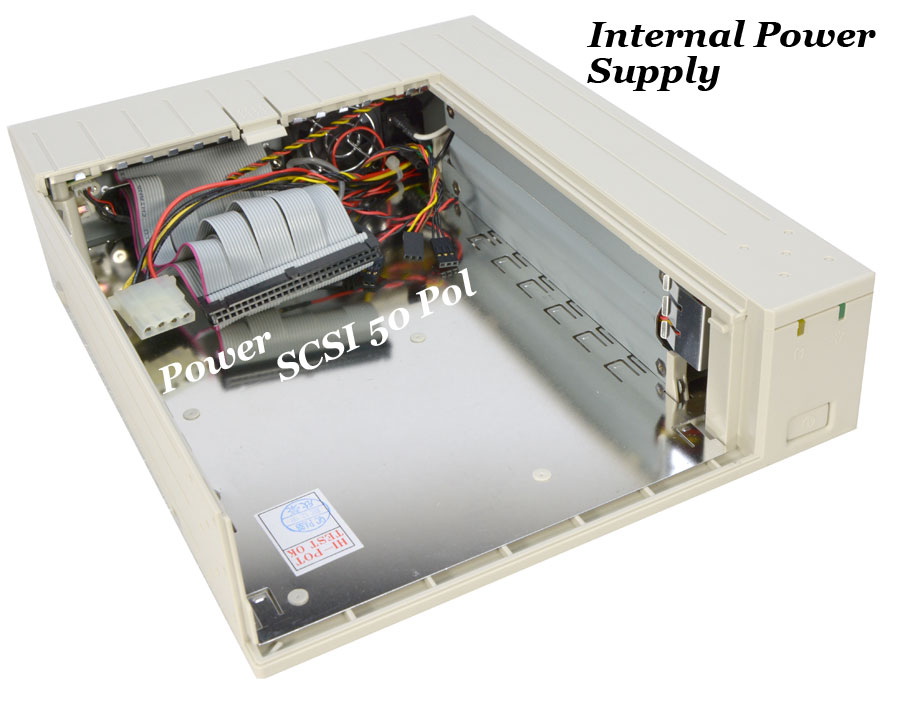 SCSI HOUSING CASE EXTERNAL FOR SCSI CDROM DVD 50 PIN HARD DRIVE HDD S108 eBay