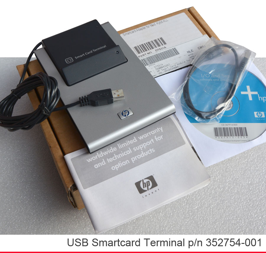 LETTORE DI SMART CARD LETTORE DI SCHEDE HP SC0415 USB SMARTCARD TERMINALE eBay