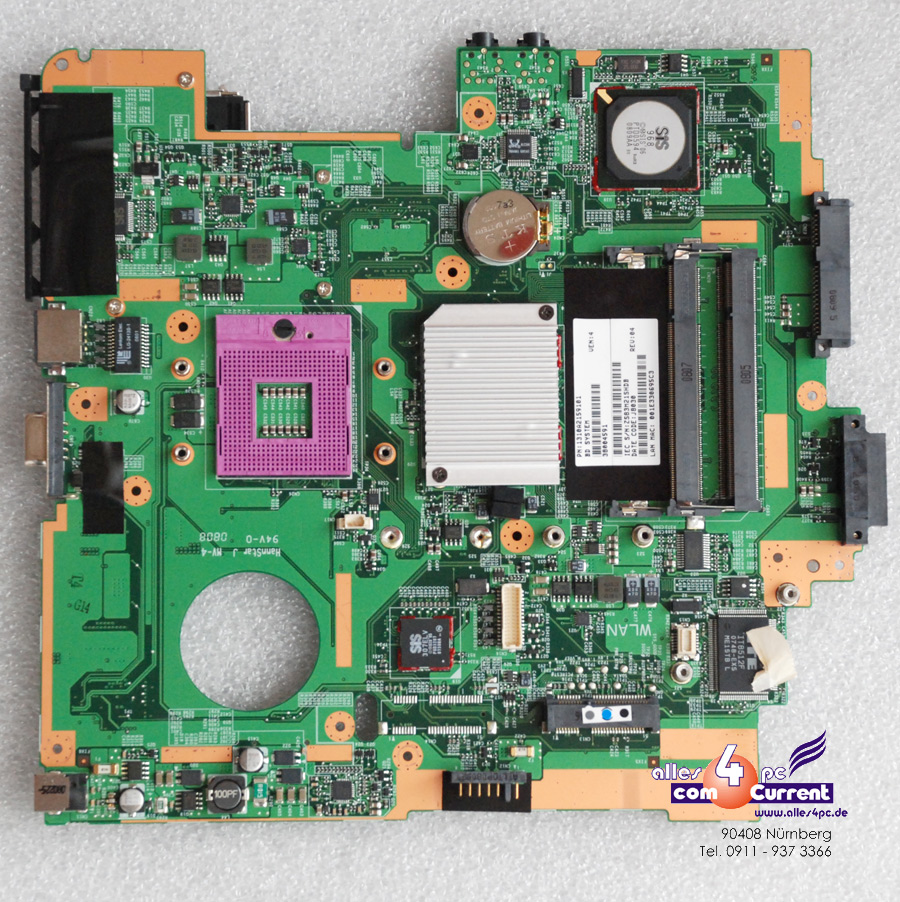 Notebook Fujitsu Siemens - Chyba bootovania (Flash BIOSU?)