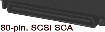 80-pin SCA SCSI hard drives in servers www.alles4pc.de