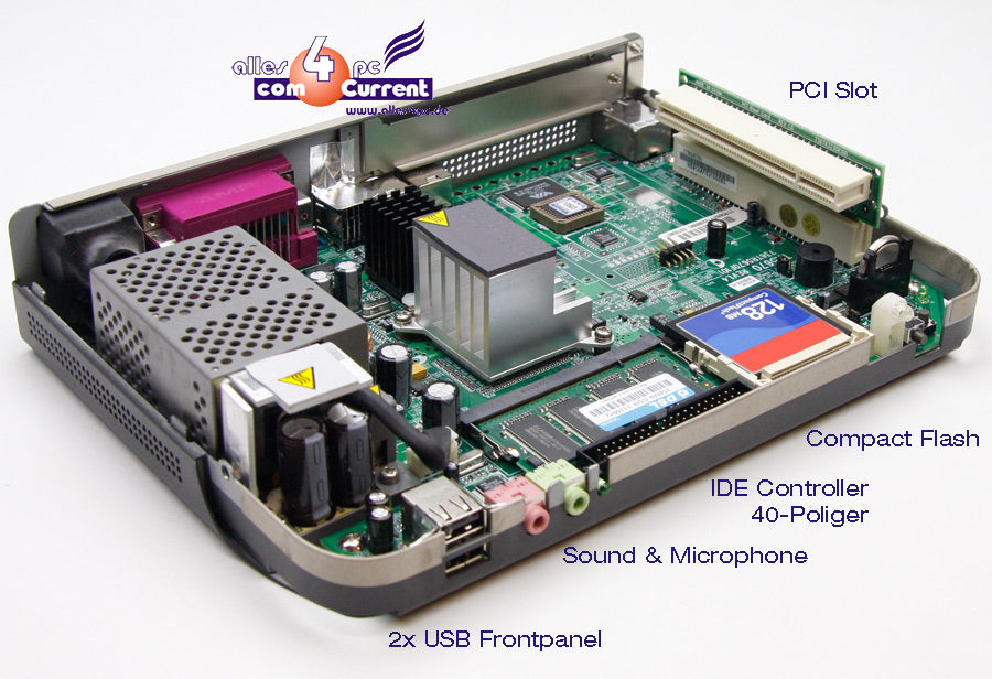 THIN CLIENT FUJITSU SIEMENS FSC FUTRO S230 256MB TR5670C 800Mhz RS232