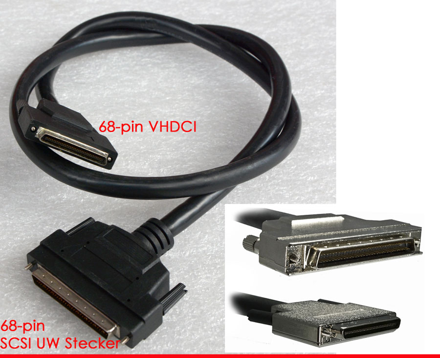 2M SCSI CABLE CABLE OTHERS ULTRA WIDE ULTRAWIDE 68 MALE 68 PLUG VHDCI