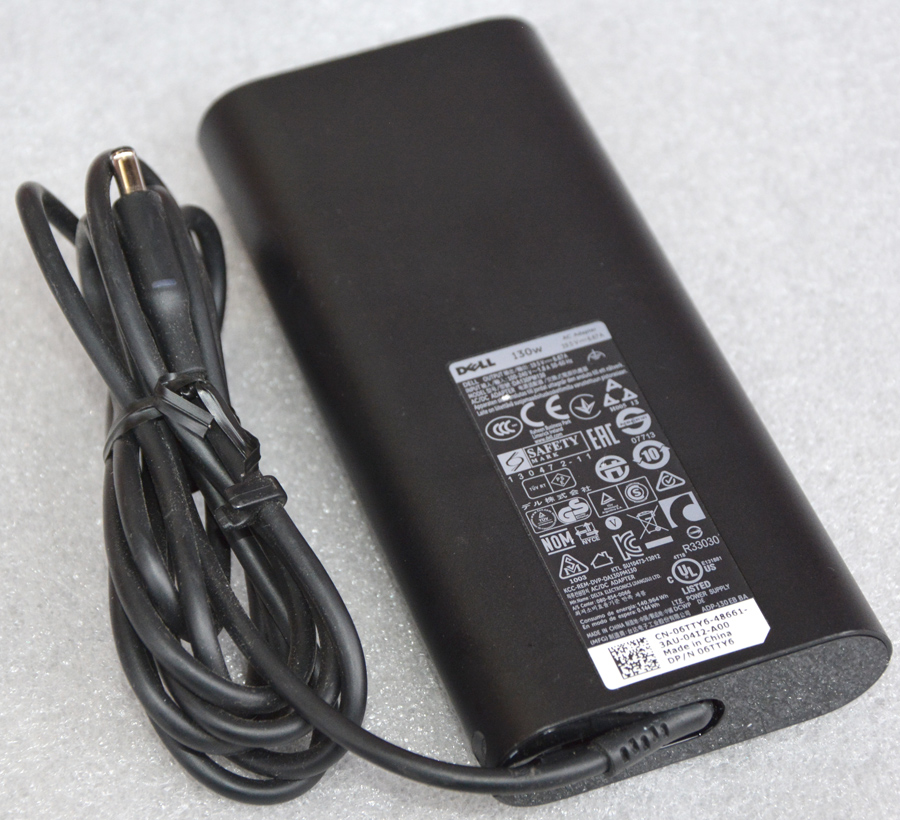 130 WATT POWER SUPPLY DELL 6TTY6 DA130PM130 19.5V 6.7A XPS 9550