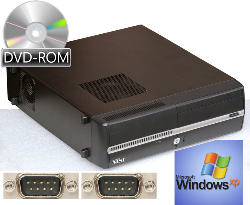 Carte De Port Série Pci Express Rs232 Db9 À 2 Ports Pour Windows Xp