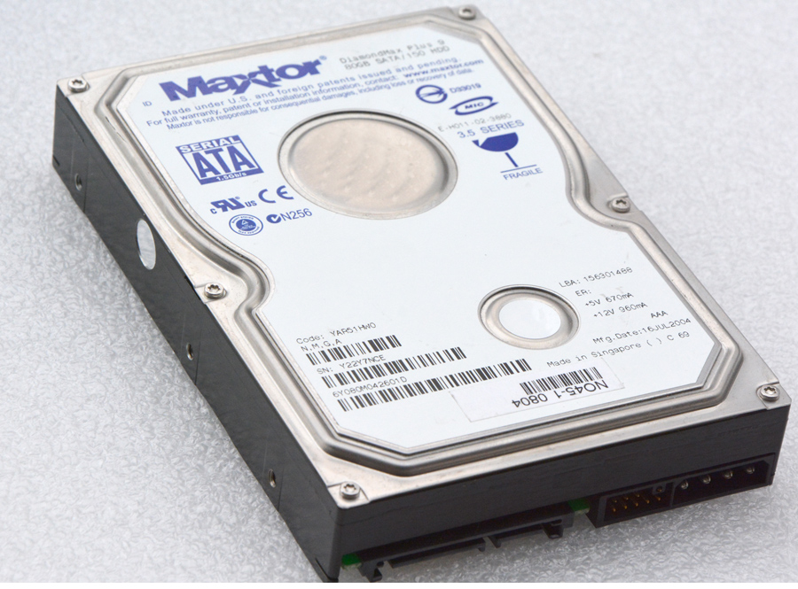Disque Dur Interne ️ MAXTOR DiamondMax Plus 8 Model 6L200M0 - 40 GB ATA 133 HDD Disque Dur Interne ️ MAXTOR DiamondMax Plus 8 Model 6L200M0 - 40 GB ATA 133 HDD
