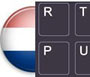  Keyboard sticker Holland black IBM HPDell Tosh 