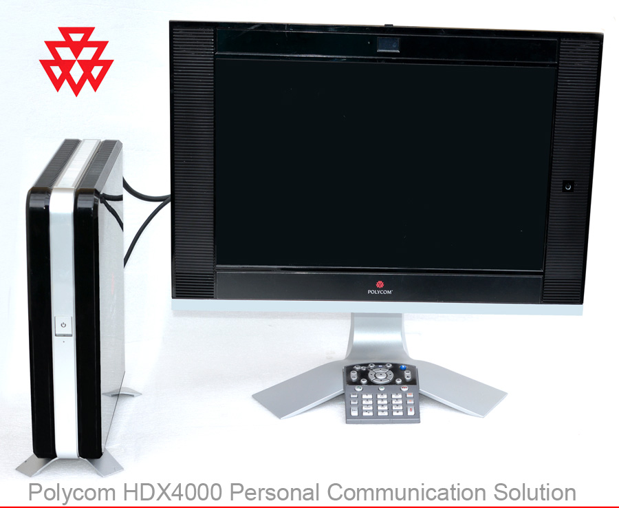 Polycom HDX 4000 Pal Caméra Vidéo Conférence Système Communication ...