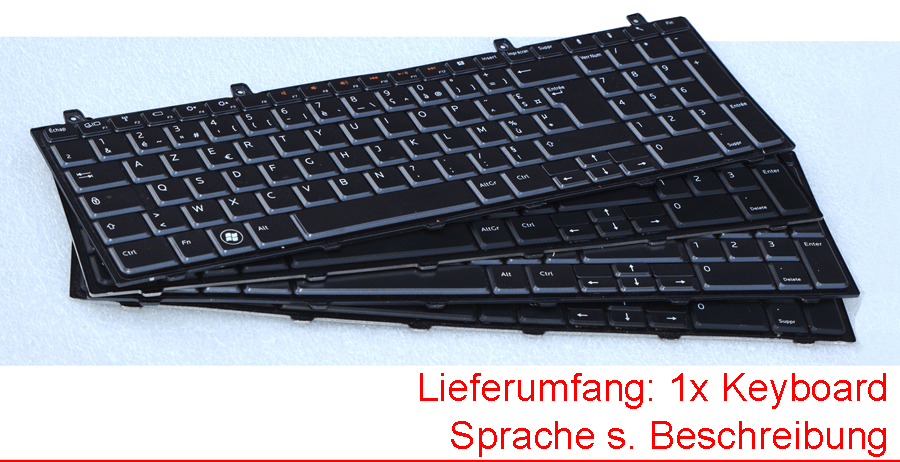 Clavier Neuf Pour Ordinateur Portable Dell Studio 17 (1745, 1747, 1749) - Remplacement Direct