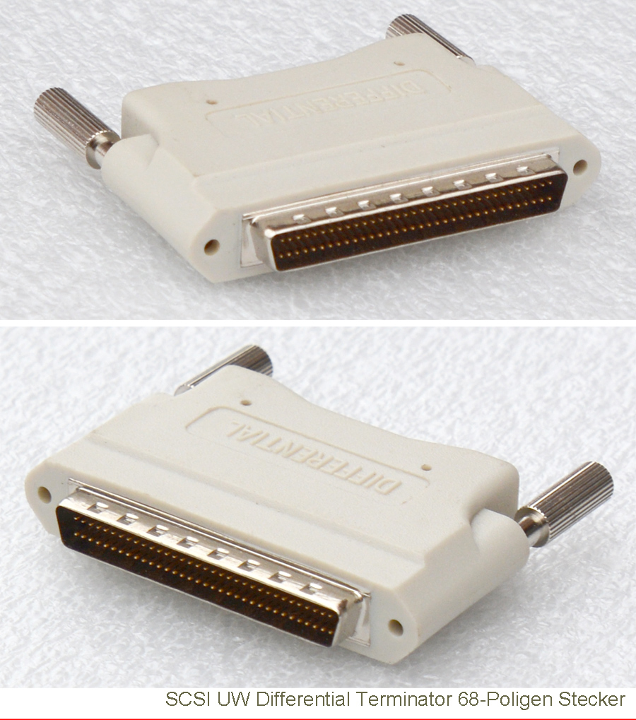 SCSI Others Ultra Wide Differential Terminator 68POLIGEN Plug With